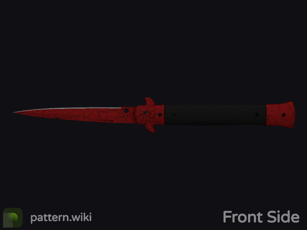 Stiletto Knife Crimson Web seed 258