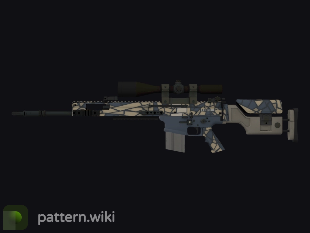 SCAR-20 Stone Mosaico seed 423