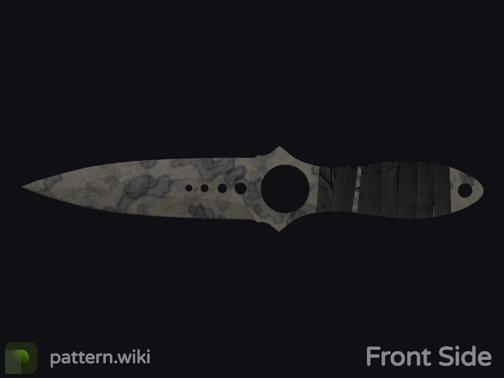 Skeleton Knife Stained seed 95