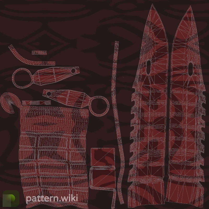 M9 Bayonet Slaughter seed 948 pattern template