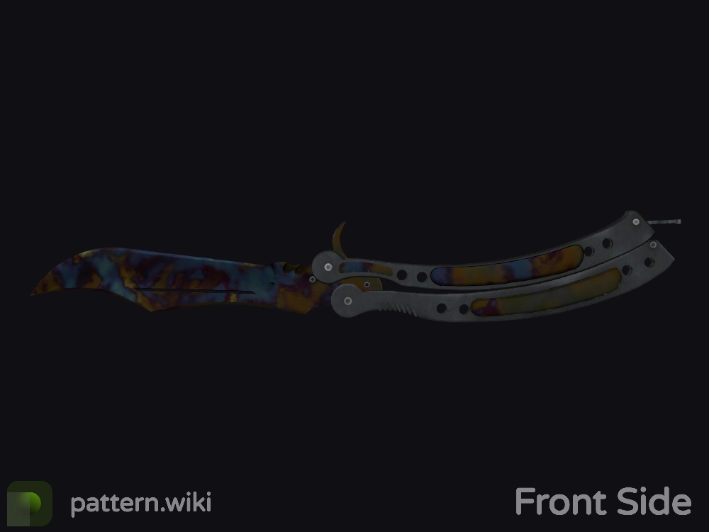 Butterfly Knife Case Hardened seed 166