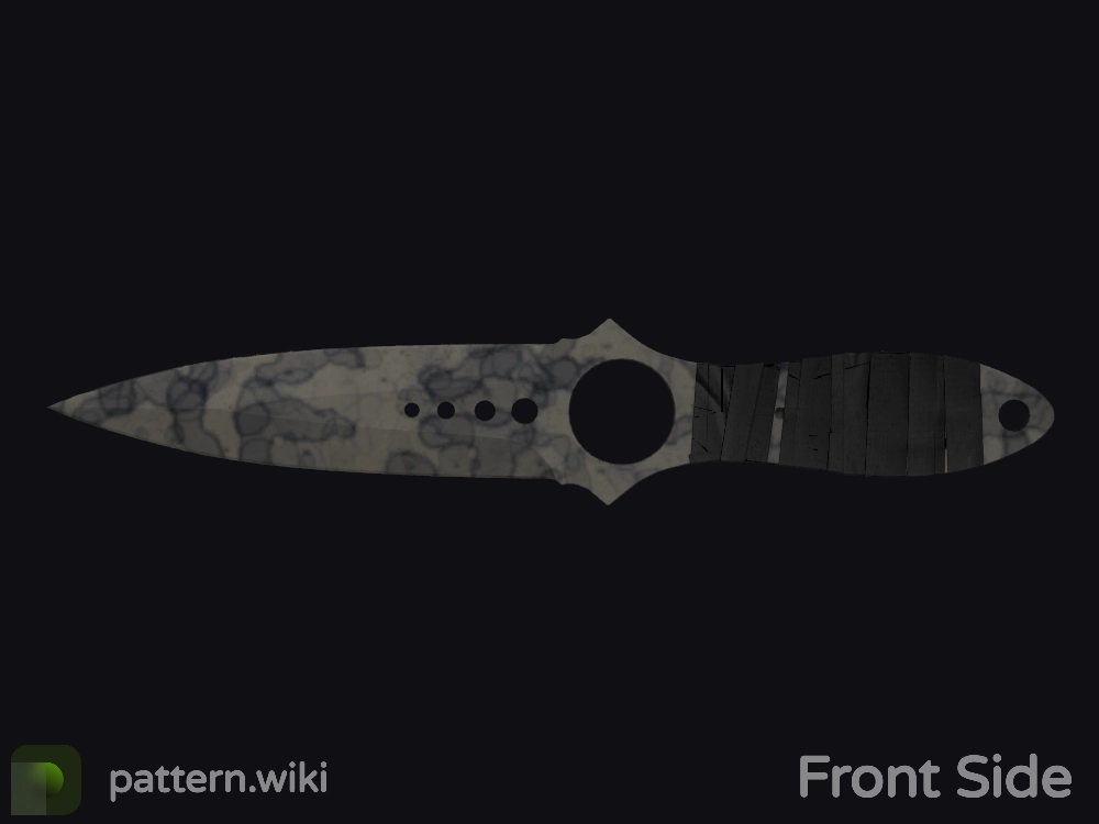 Skeleton Knife Stained seed 163