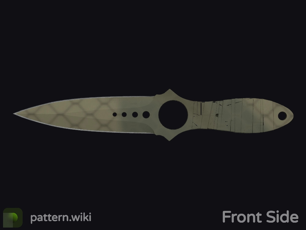 Skeleton Knife Safari Mesh seed 372