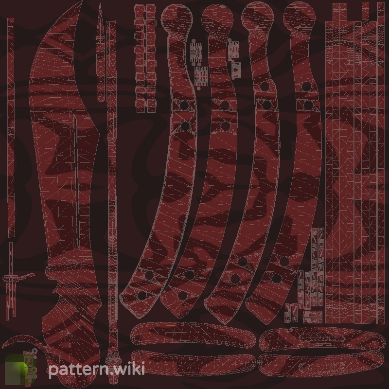 Butterfly Knife Slaughter seed 385 pattern template