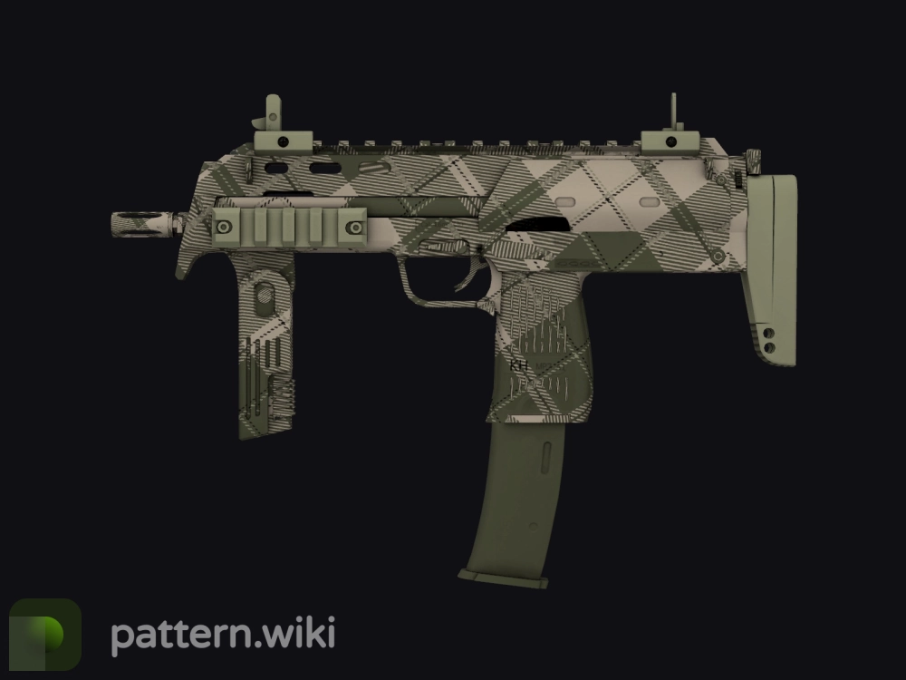 MP7 Olive Plaid seed 983