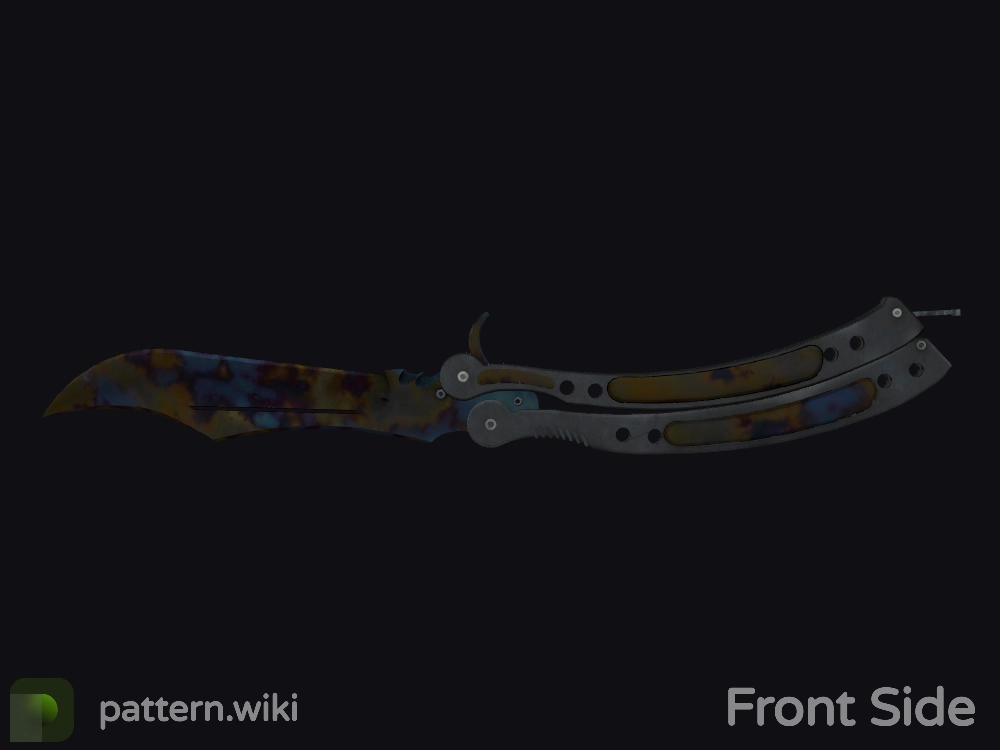 Butterfly Knife Case Hardened seed 641