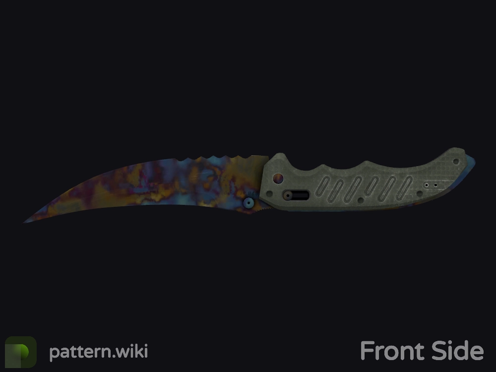 Flip Knife Case Hardened seed 885