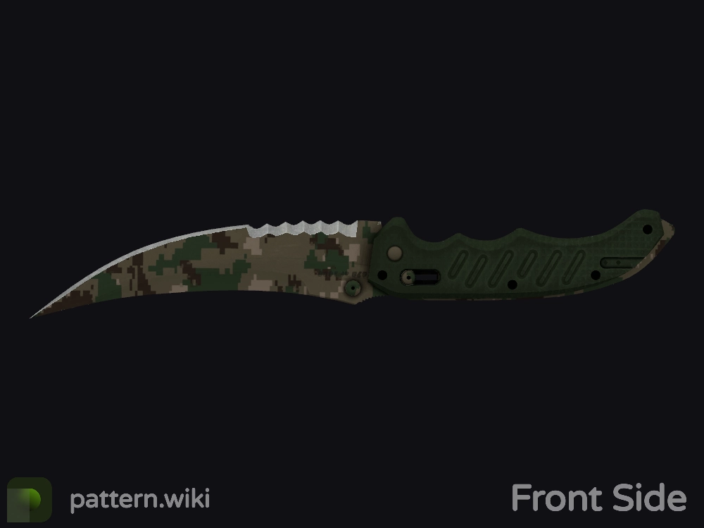 Flip Knife Forest DDPAT seed 753