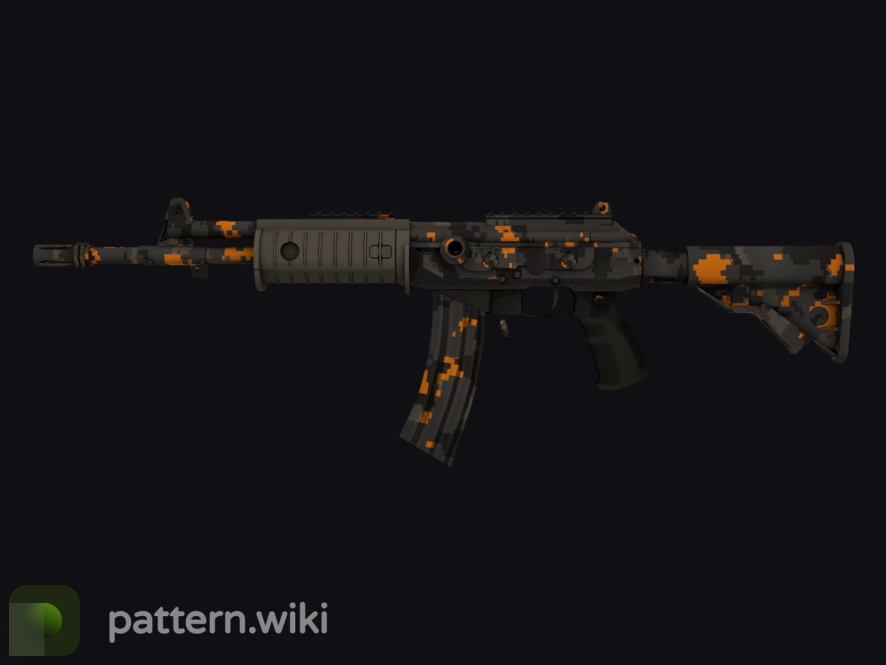 Galil AR Orange DDPAT seed 175