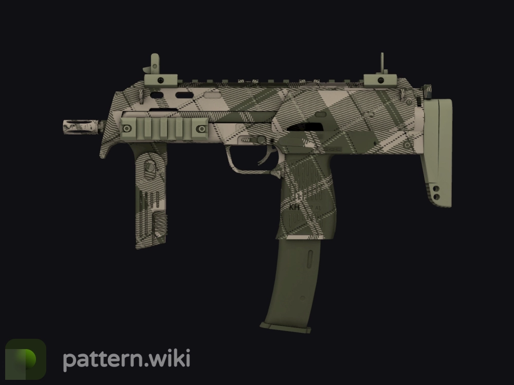 MP7 Olive Plaid seed 117