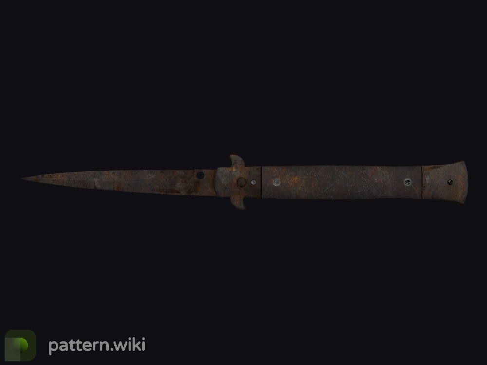 Stiletto Knife Rust Coat seed 5