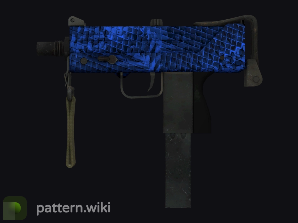 MAC-10 Lapis Gator seed 139