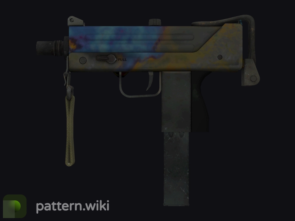 MAC-10 Case Hardened seed 458