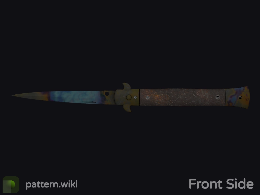 Stiletto Knife Case Hardened seed 989