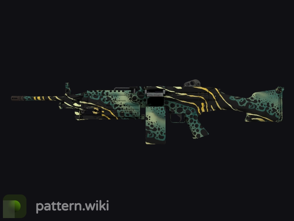 M249 Emerald Poison Dart seed 639