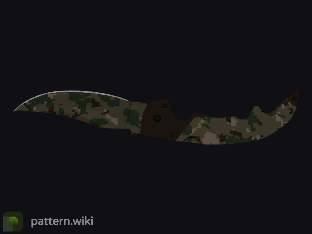 Falchion Knife Forest DDPAT seed 47