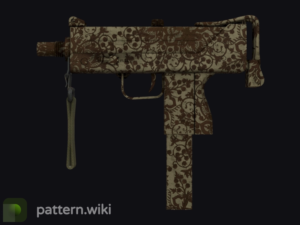 MAC-10 Sienna Damask seed 574