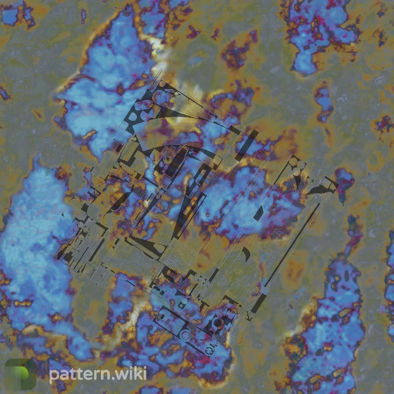 AK-47 Case Hardened seed 50 pattern template