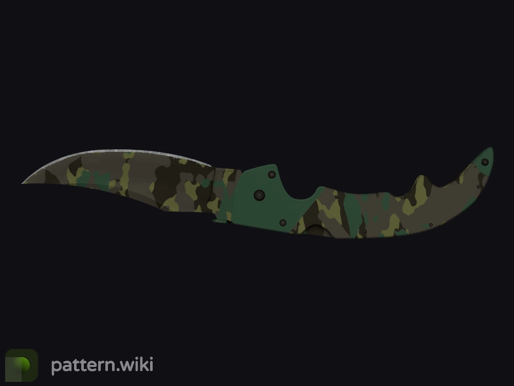 Falchion Knife Boreal Forest seed 129