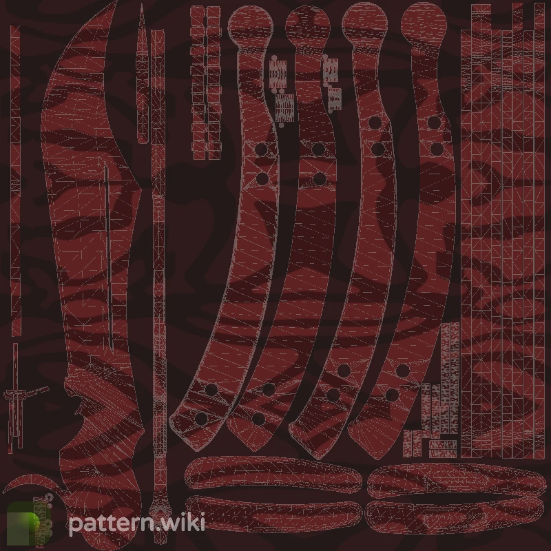 Butterfly Knife Slaughter seed 250 pattern template