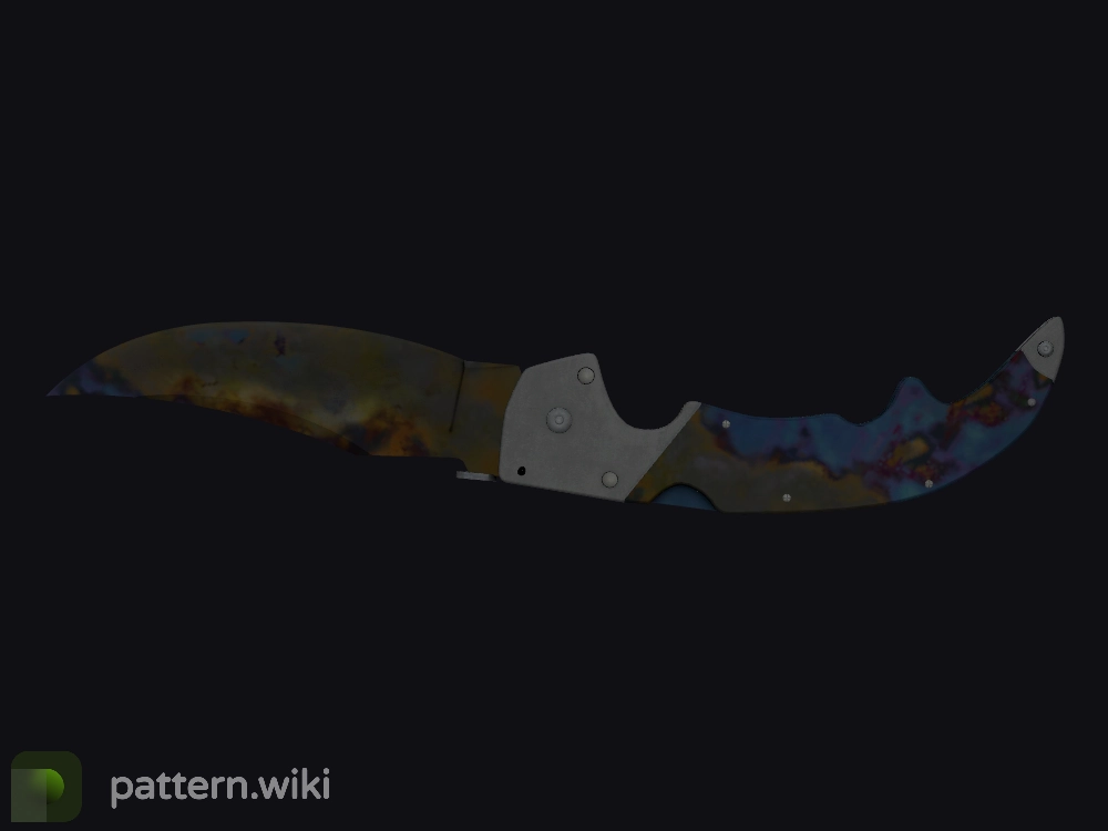 Falchion Knife Case Hardened seed 223