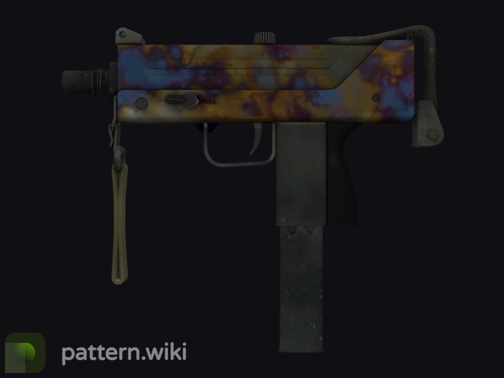 MAC-10 Case Hardened seed 711