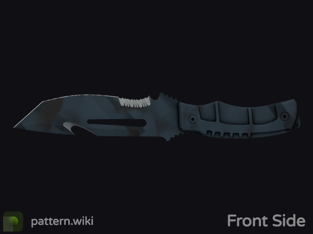 Survival Knife Night Stripe seed 714