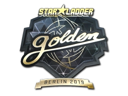 Sticker Golden (Gold) | Berlin 2019 preview