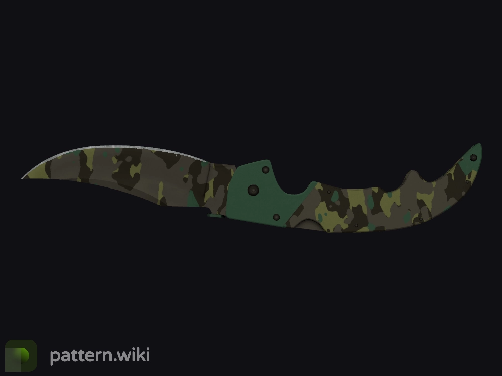 Falchion Knife Boreal Forest seed 211