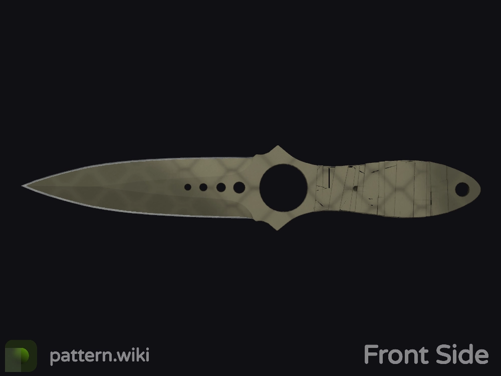 Skeleton Knife Safari Mesh seed 347