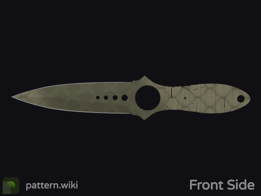 Skeleton Knife Safari Mesh seed 432