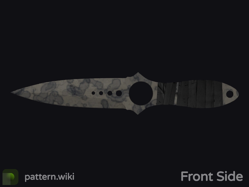 Skeleton Knife Stained seed 17