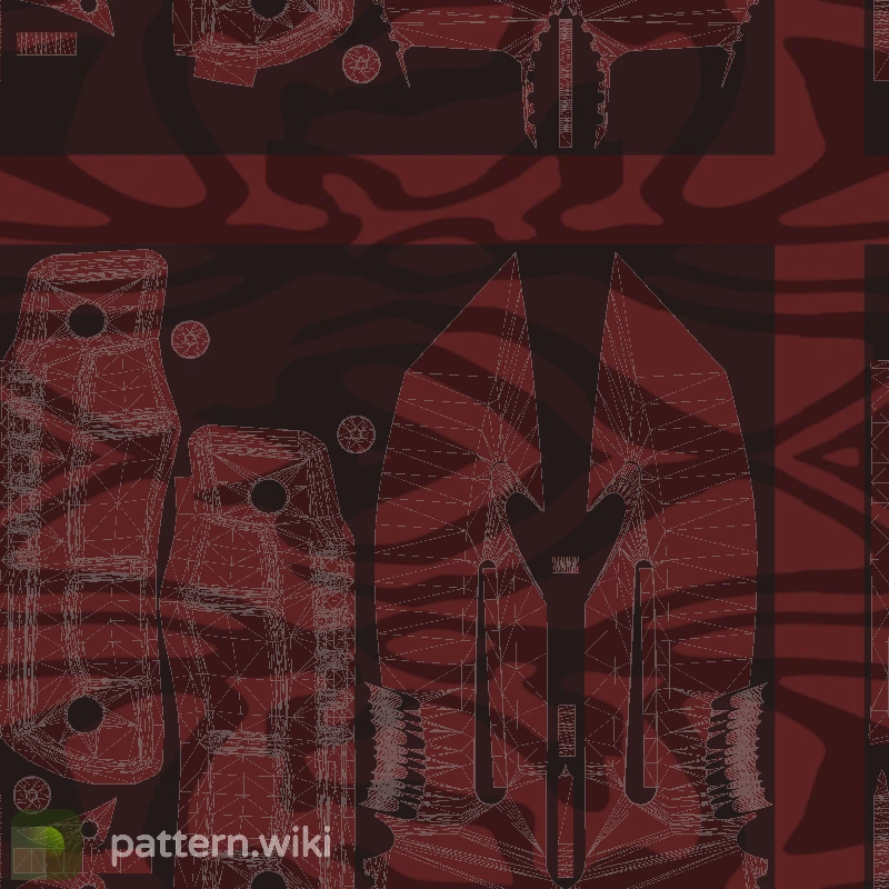 Survival Knife Slaughter seed 576 pattern template