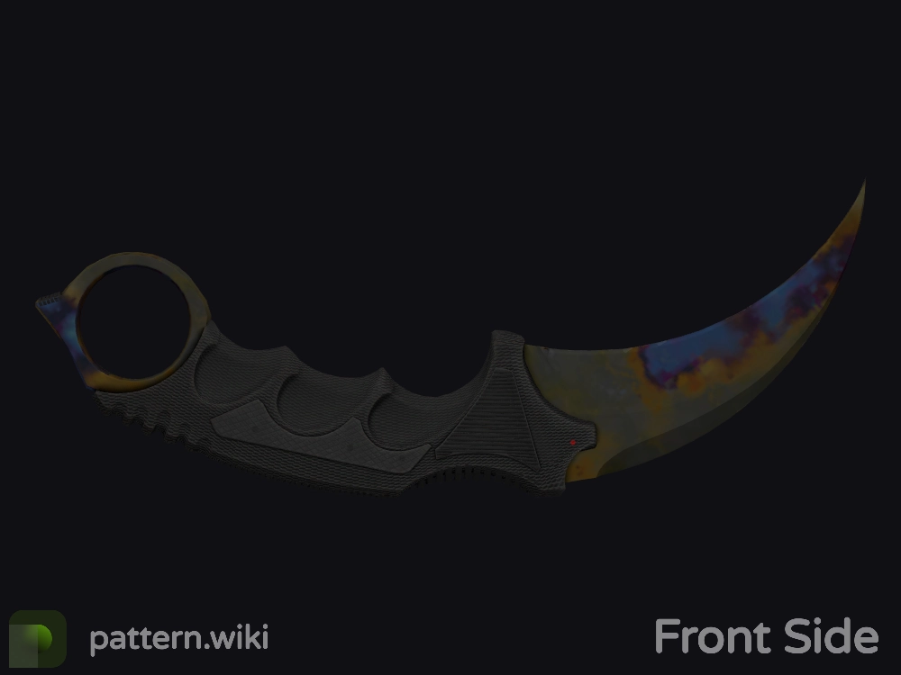 Karambit Case Hardened seed 633