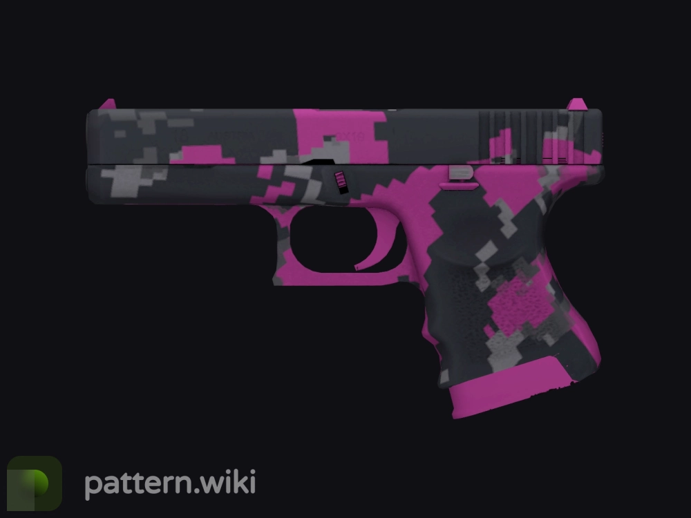 Glock-18 Pink DDPAT seed 493