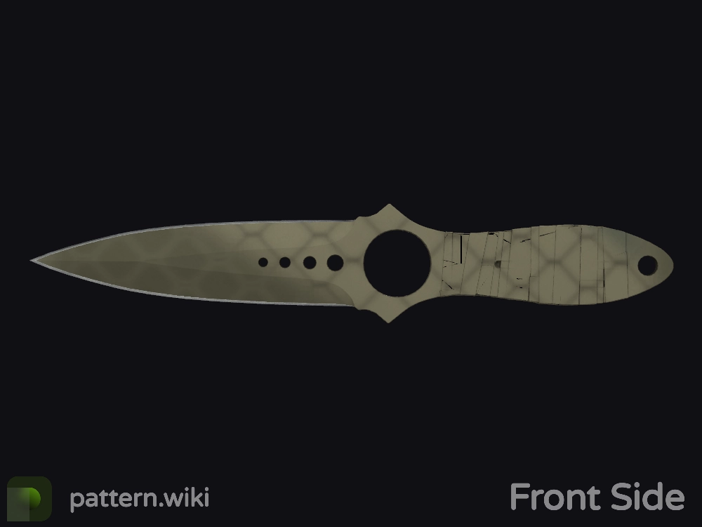 Skeleton Knife Safari Mesh seed 369