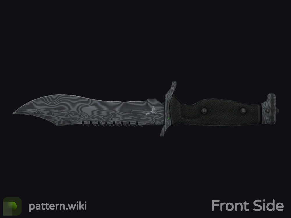 Bowie Knife Damascus Steel seed 982