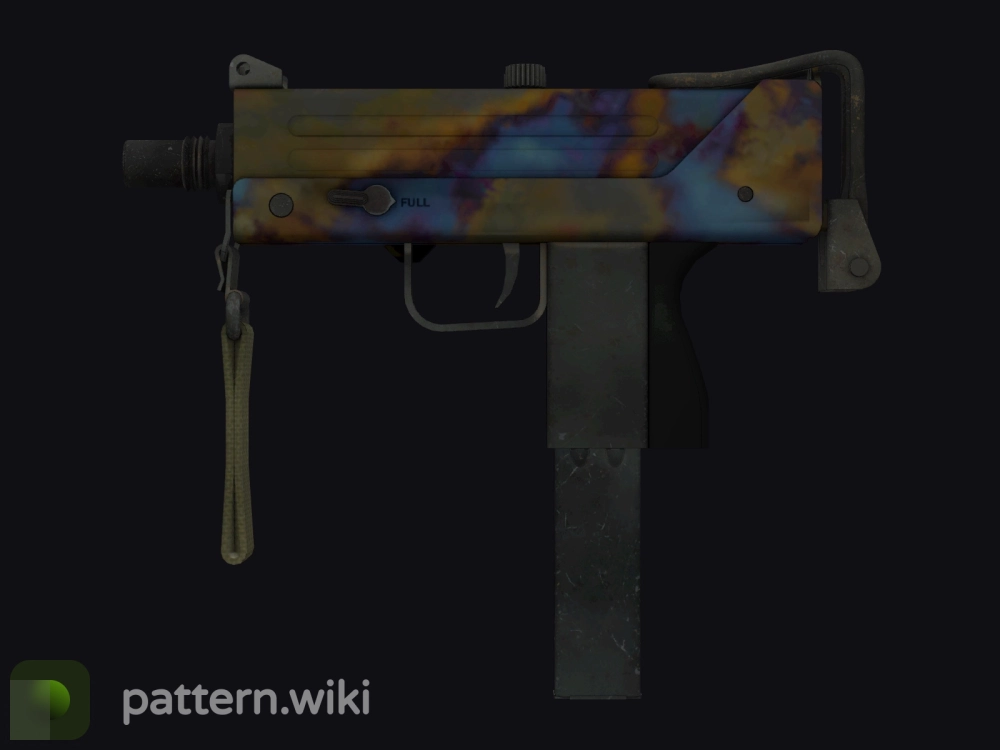 MAC-10 Case Hardened seed 154