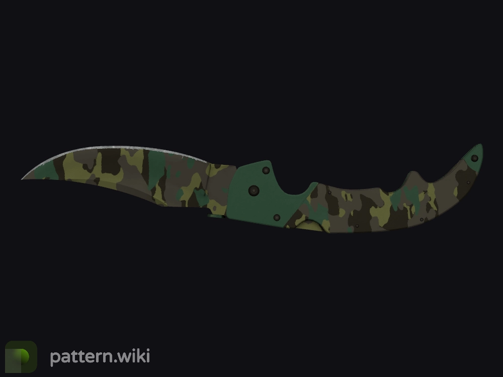 Falchion Knife Boreal Forest seed 164