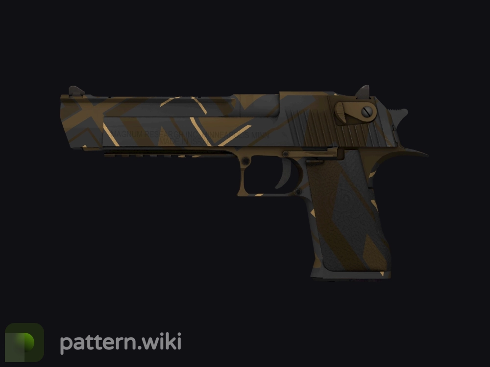 Desert Eagle Bronze Deco seed 666