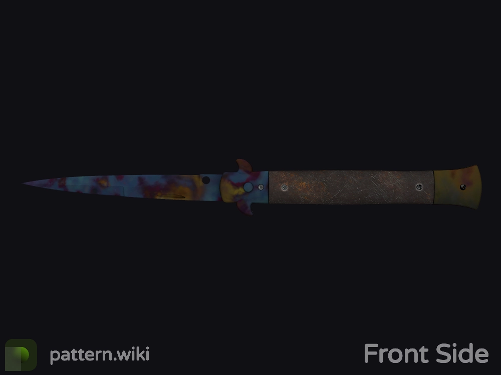 Stiletto Knife Case Hardened seed 110