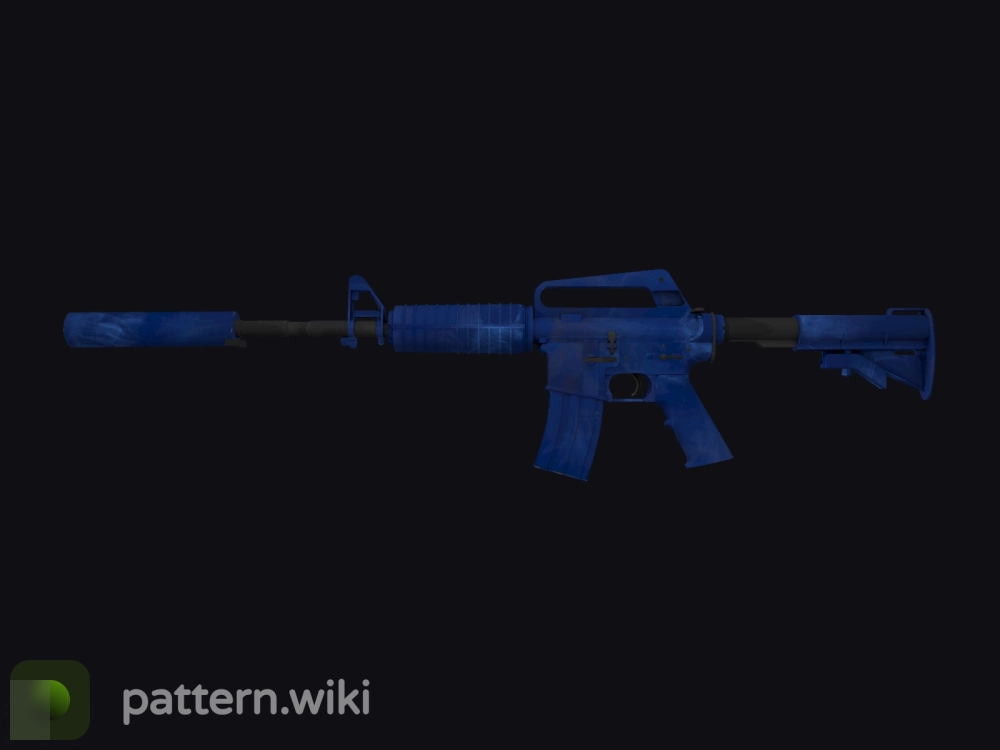 M4A1-S Blue Phosphor seed 658