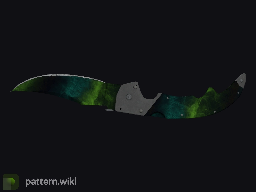 Falchion Knife Gamma Doppler seed 489