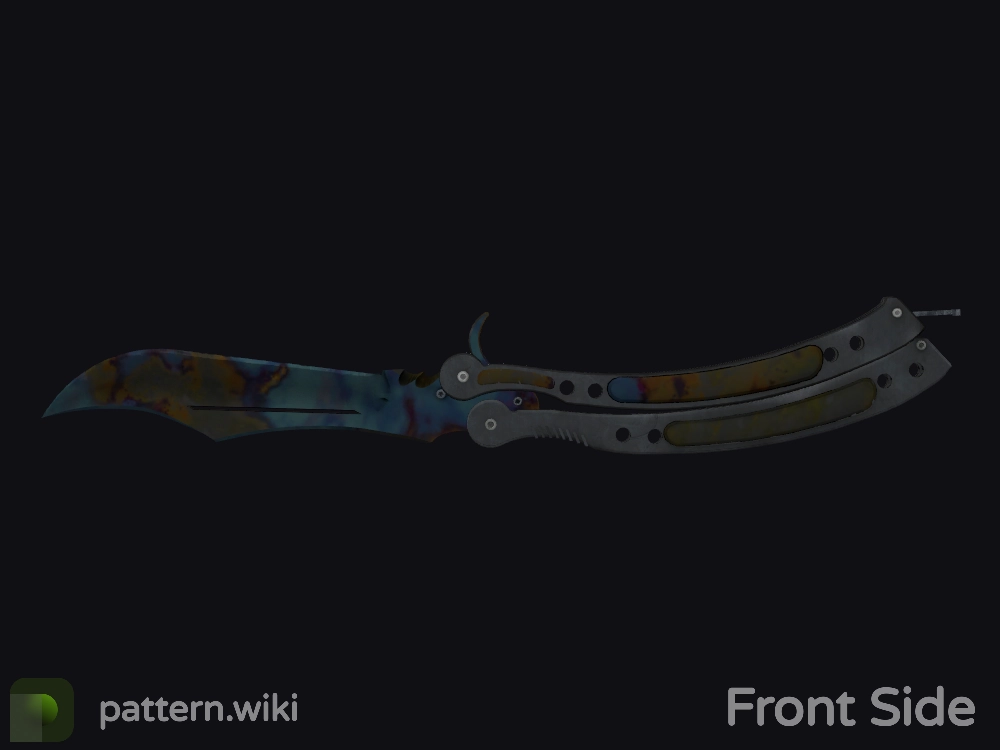 Butterfly Knife Case Hardened seed 788