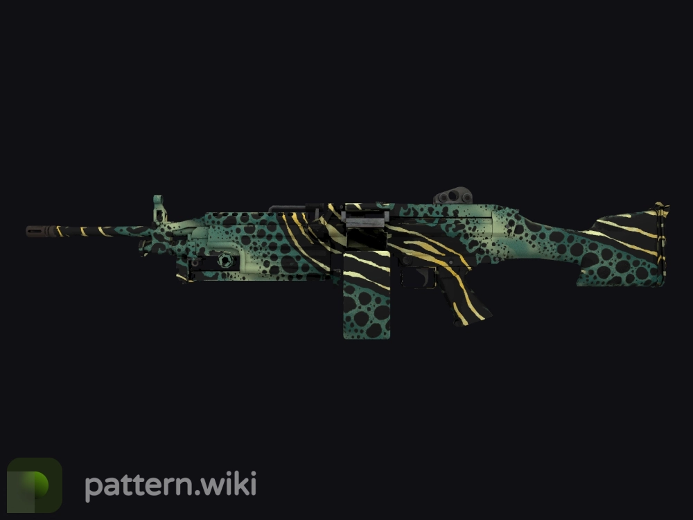 M249 Emerald Poison Dart seed 927