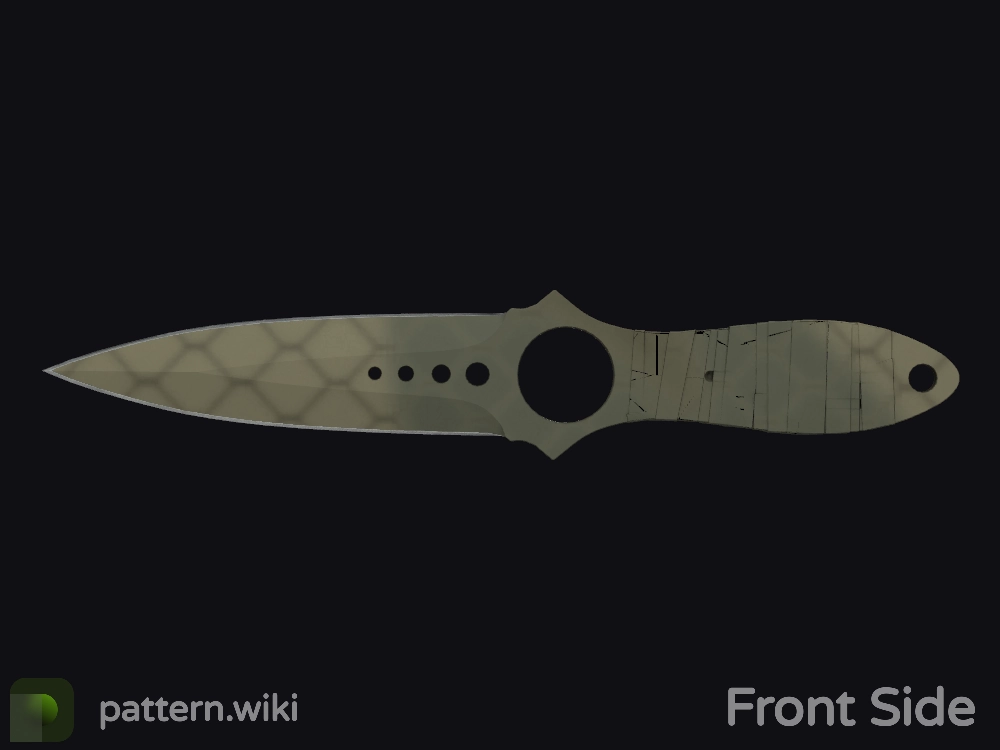 Skeleton Knife Safari Mesh seed 359