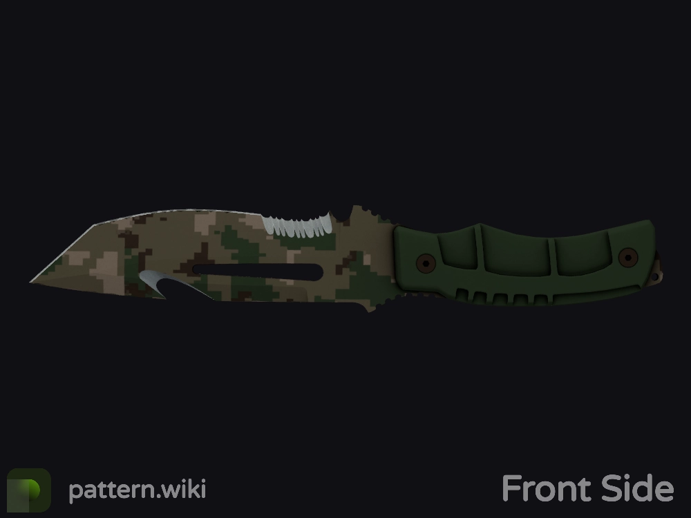 Survival Knife Forest DDPAT seed 256