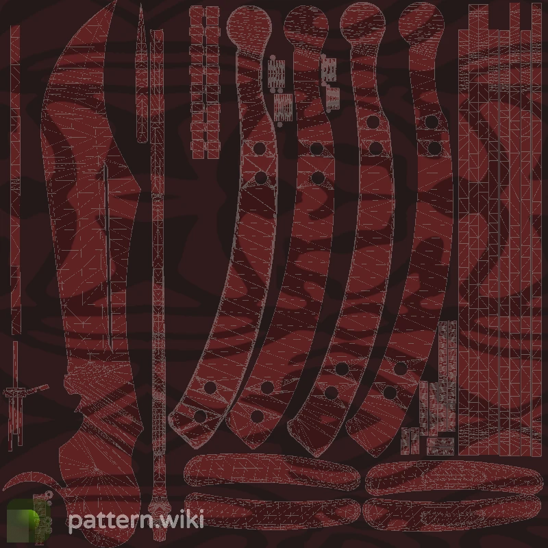 Butterfly Knife Slaughter seed 956 pattern template