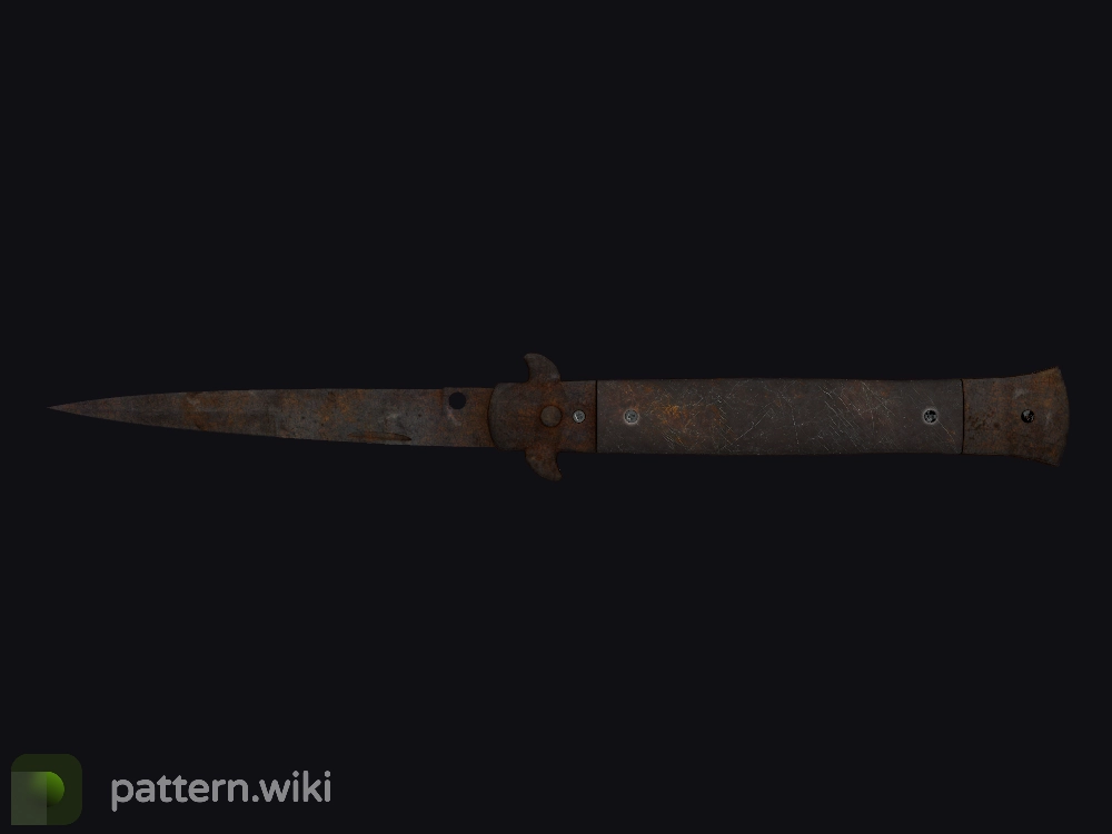 Stiletto Knife Rust Coat seed 189