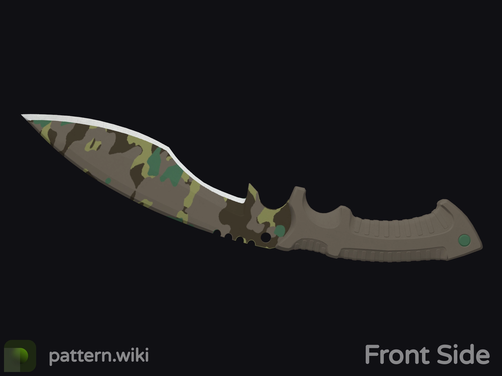 Kukri Knife Boreal Forest seed 672